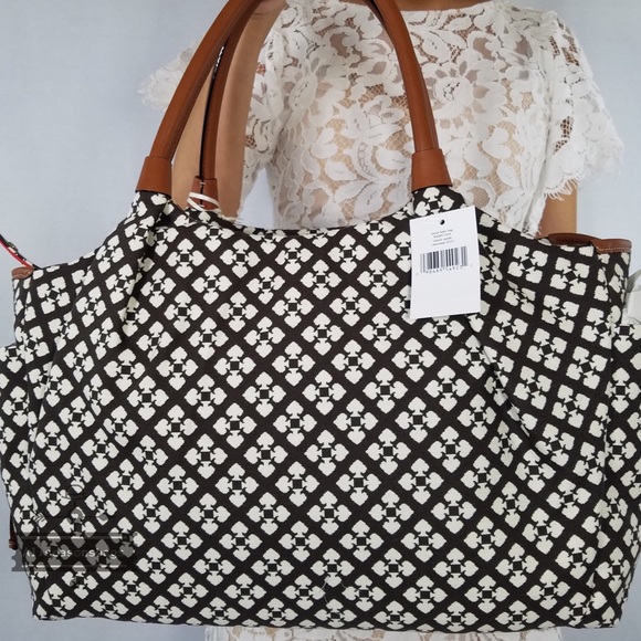 Kate spade Stevie chocolate baby diaper bag brown - Picture 3 of 8